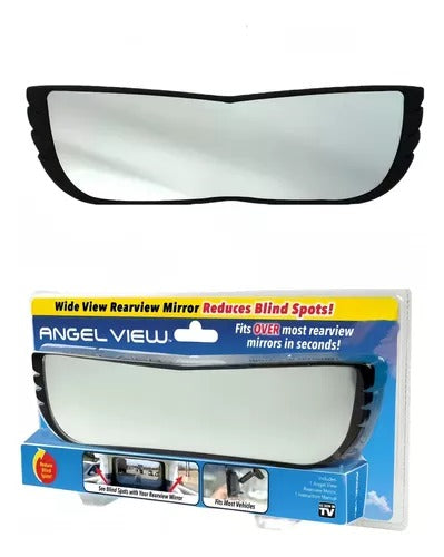 Wide Angle Rearview Mirror With Angel Vision